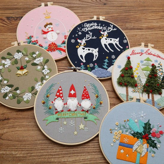 Zeitlich begrenztes Angebot: 50 % Rabatt Kerst Borduurset DIY