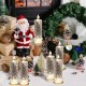 Letzter Tag 49 % RabattSet mit 4 LED-Kristallkerzenleuchtern