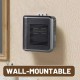 800-W-Wandheizgert mit einstellbarem Thermostat und Zeitschaltuhr