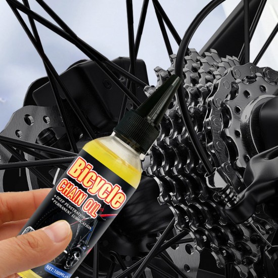 Fahrradschmiermittel zur Geruschreduzierung und Vermeidung von Kettenruckeln