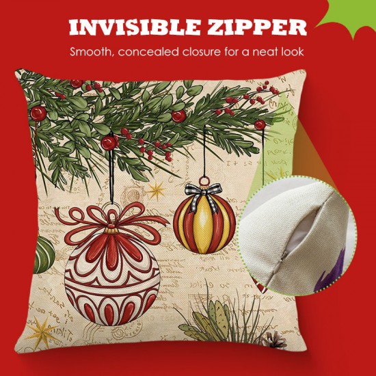 Weihnachtsaktion 50 % RABATTNiedrige Weihnachtsdruck Kissenbezug