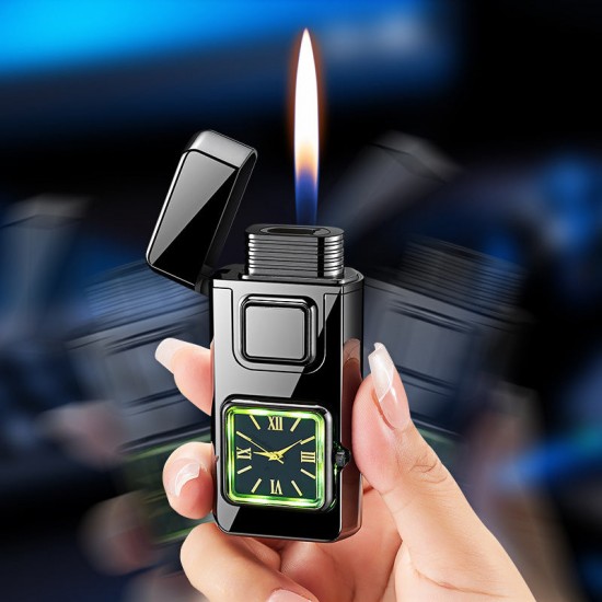  Zeitlich begrenzter Flash-Sale: 50 % Rabatt!  Multifunktionales Feuerzeug mit integrierter Uhr – elegant und tragbar 
