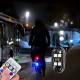 Tragbare LED-Warnleuchte für Autos mit Fernbedienung
