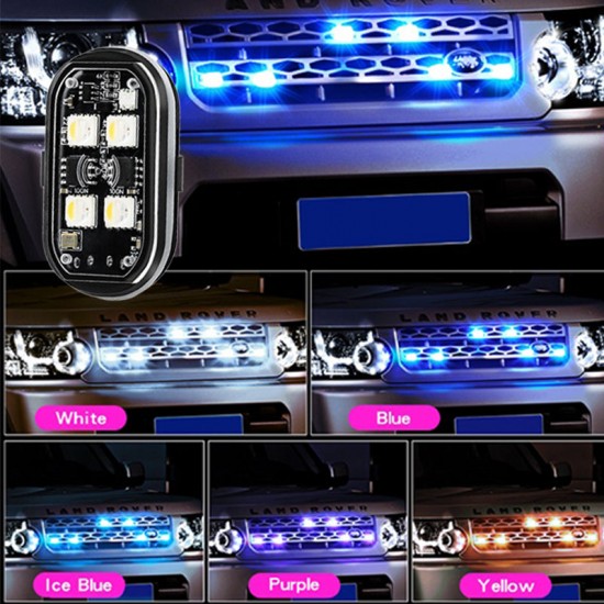 Tragbare LED-Warnleuchte für Autos mit Fernbedienung
