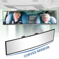 Breiter Rückspiegel mit gebogener Form für Autos