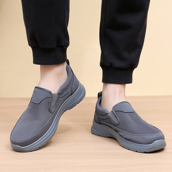  60% RABATT JETZT!  Herren Orthopdische Atmungsaktive Slipper-Sneakers - Fugewlbe Unterstützung mit Memory-Schaum Einlegesohlen für Ganzgigen Komfort ♂