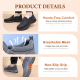  60% RABATT JETZT!  Herren Orthopdische Atmungsaktive Slipper-Sneakers - Fugewlbe Unterstützung mit Memory-Schaum Einlegesohlen für Ganzgigen Komfort ♂