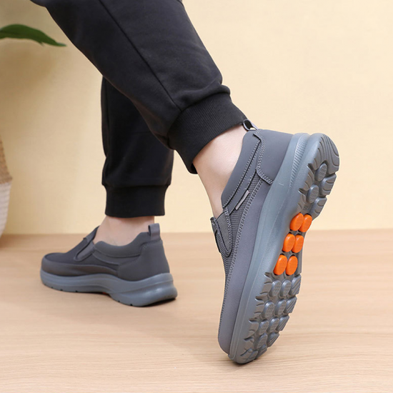  60% RABATT JETZT!  Herren Orthopdische Atmungsaktive Slipper-Sneakers - Fugewlbe Unterstützung mit Memory-Schaum Einlegesohlen für Ganzgigen Komfort ♂